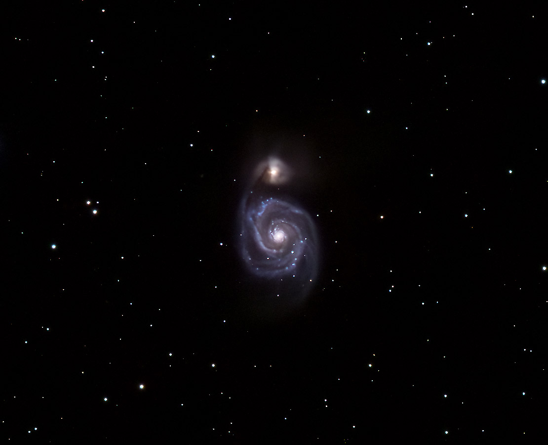 Galaxie des Chiens de Chasse - M51
