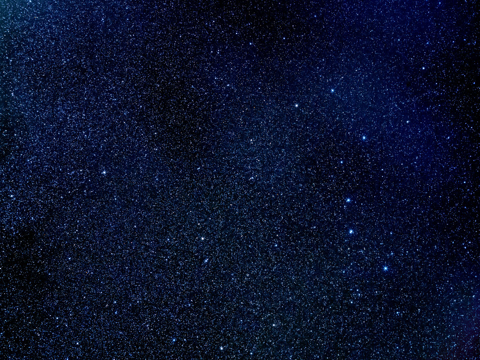 Constellations de la Grande Ourse, de la Petite Ourse et l'étoile polaire