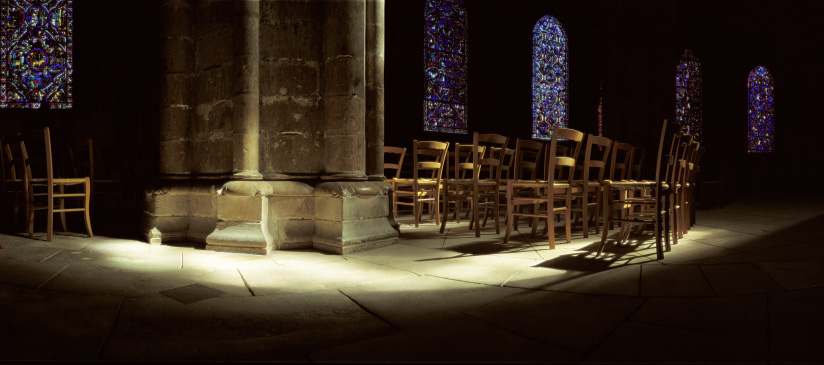 Déambulatoire de la cathédrale Saint-Etienne de Bourges