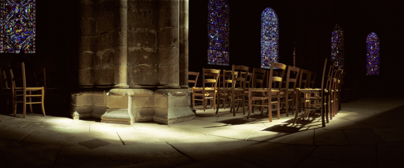 Déambulatoire de la cathédrale de Bourges 