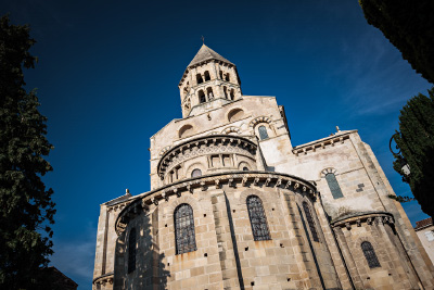 Chevet de l'église de Saint-Saturnin