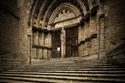 Portail sud de l'abbaye de la Chaise-Dieu