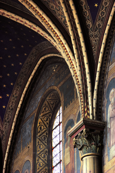Voûte d'ogive de l'église Saint-Germain-des-prés