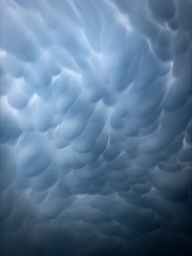 Mammatus avant orage