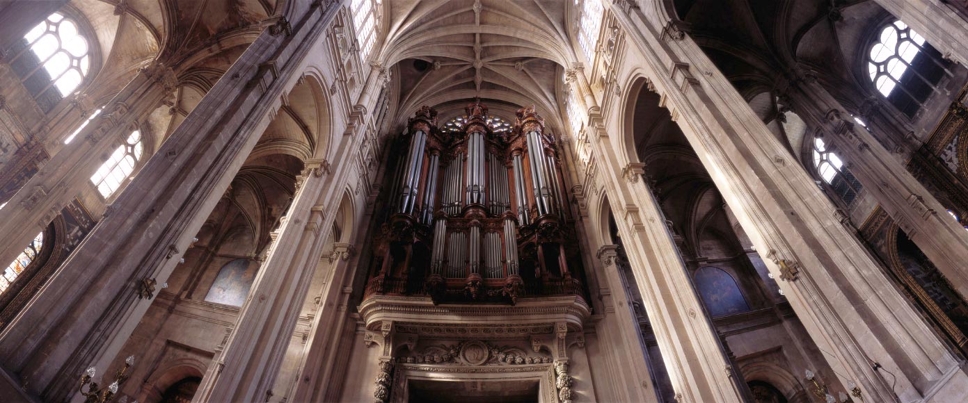 Buffet d'orgue de l'église Saint-Eustache