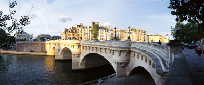 Le pont Neuf au soleil couchant