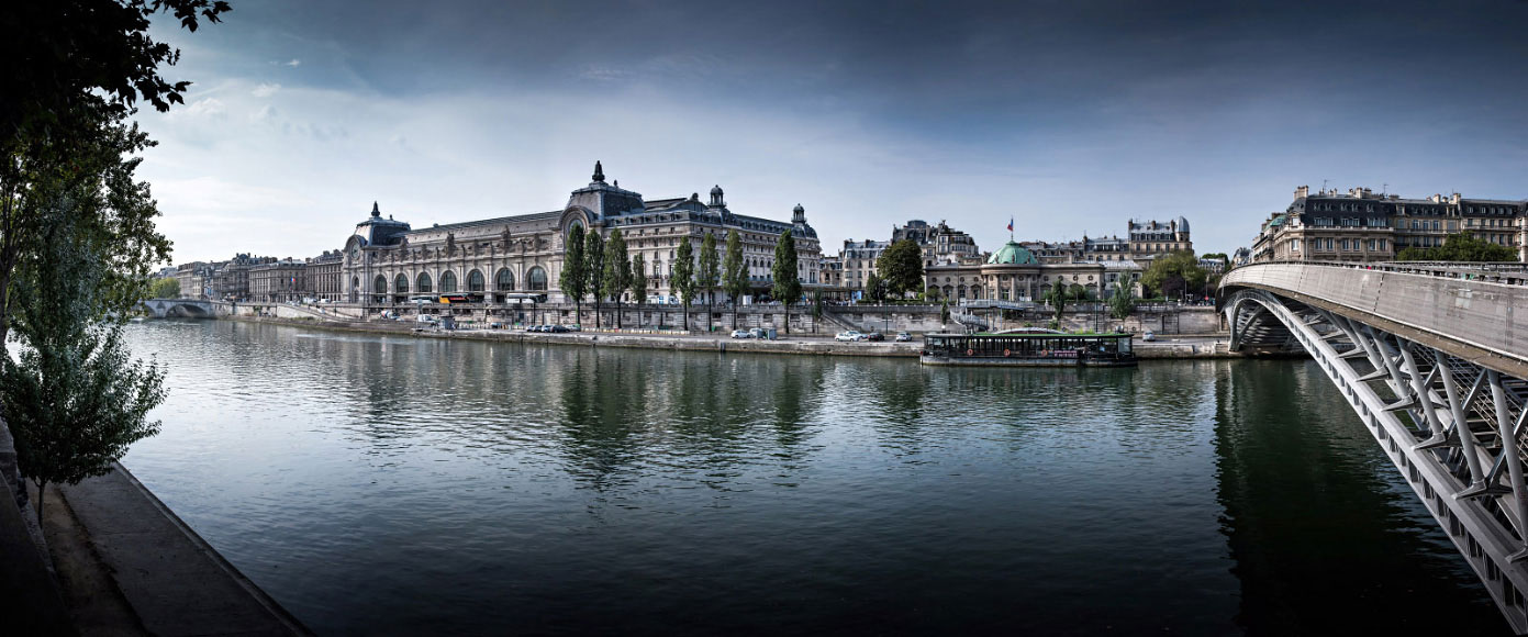 Le musée d'Orsay et la Seine