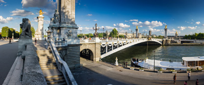 Le pont Alexandre III et les Invalides