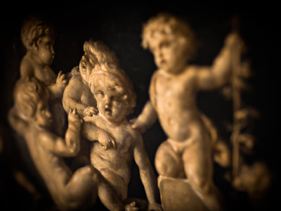 Peintures d'anges au musée du Louvre