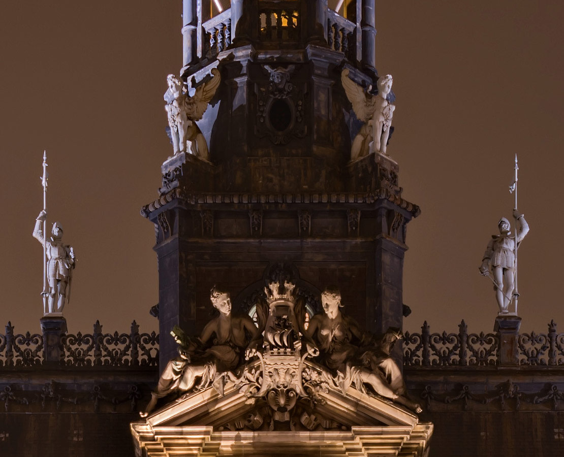 Chimères du Campanile de l'Hôtel de Ville de Paris