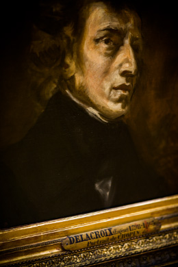 Chopin par Delacroix au musée du Louvre