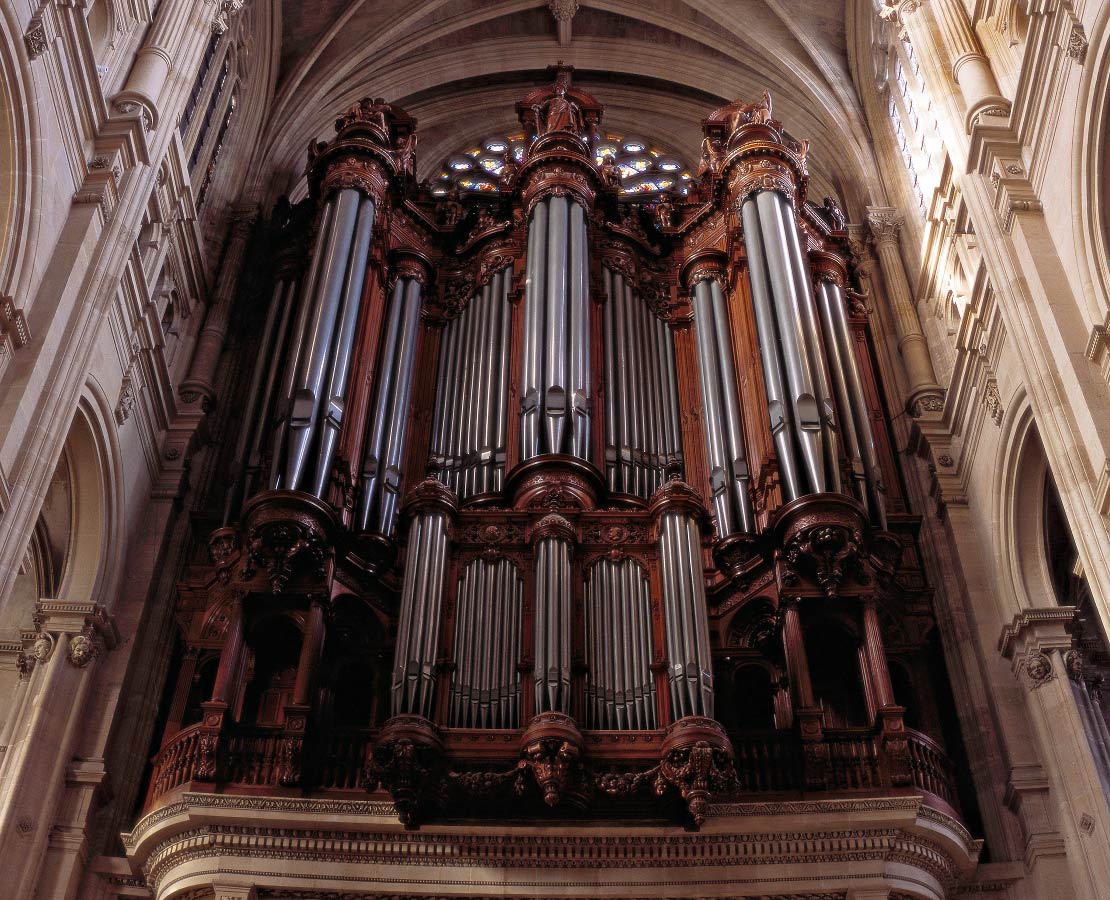 Grand orgue de l'église Saint-Eustache à Paris