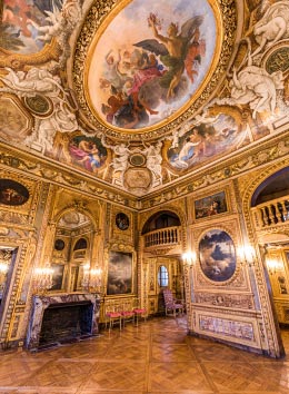 Salon de musique de l'Hôtel de Lauzun à Paris