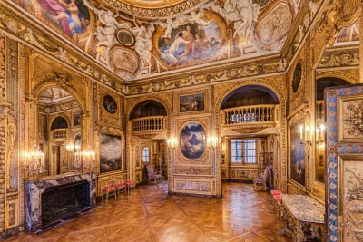 Salon de musique de l'Hôtel de Lauzun à Paris