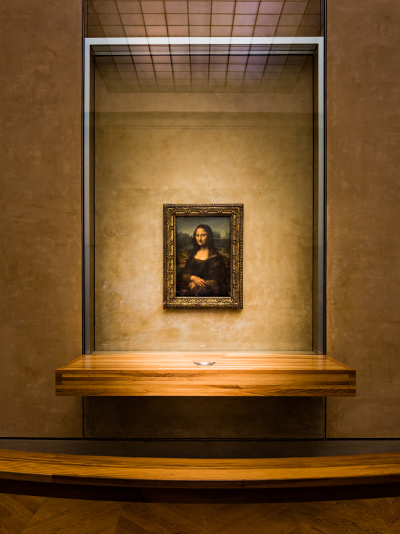 La Joconde de Léonard de Vinci au Musée du Louvre