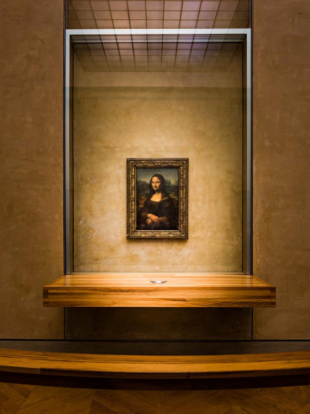 La Joconde de Léonard de Vinci au musée du Louvre