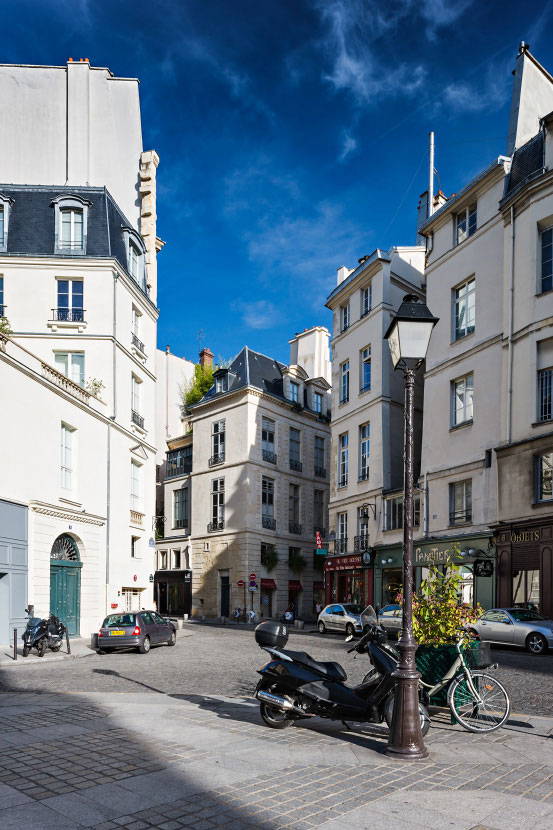 La place des Petits Pères, Paris - Photo de la place des petits Pères