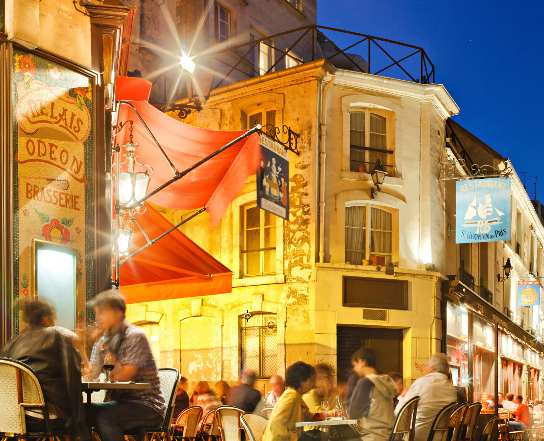 Restaurants du passage Saint-André-des-Arts, Paris