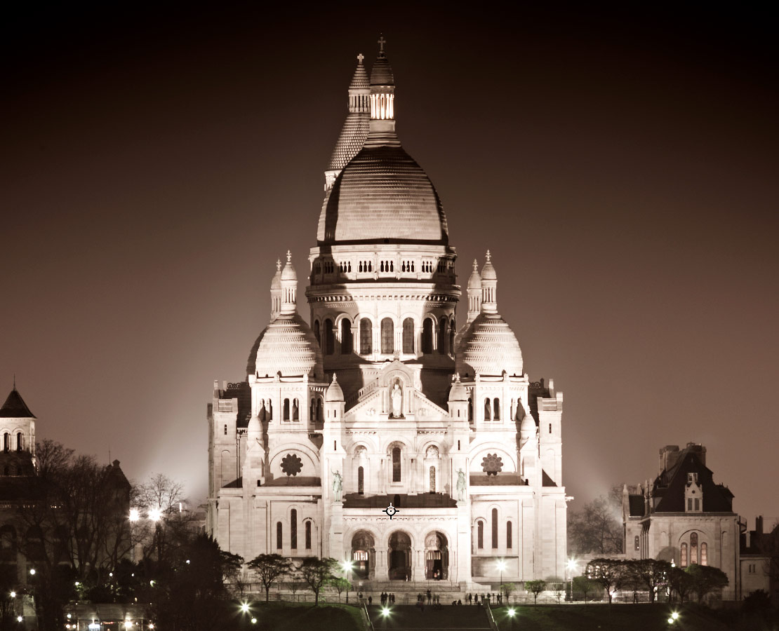 Le Sacré Cœur sur la butte Montmartre, Paris