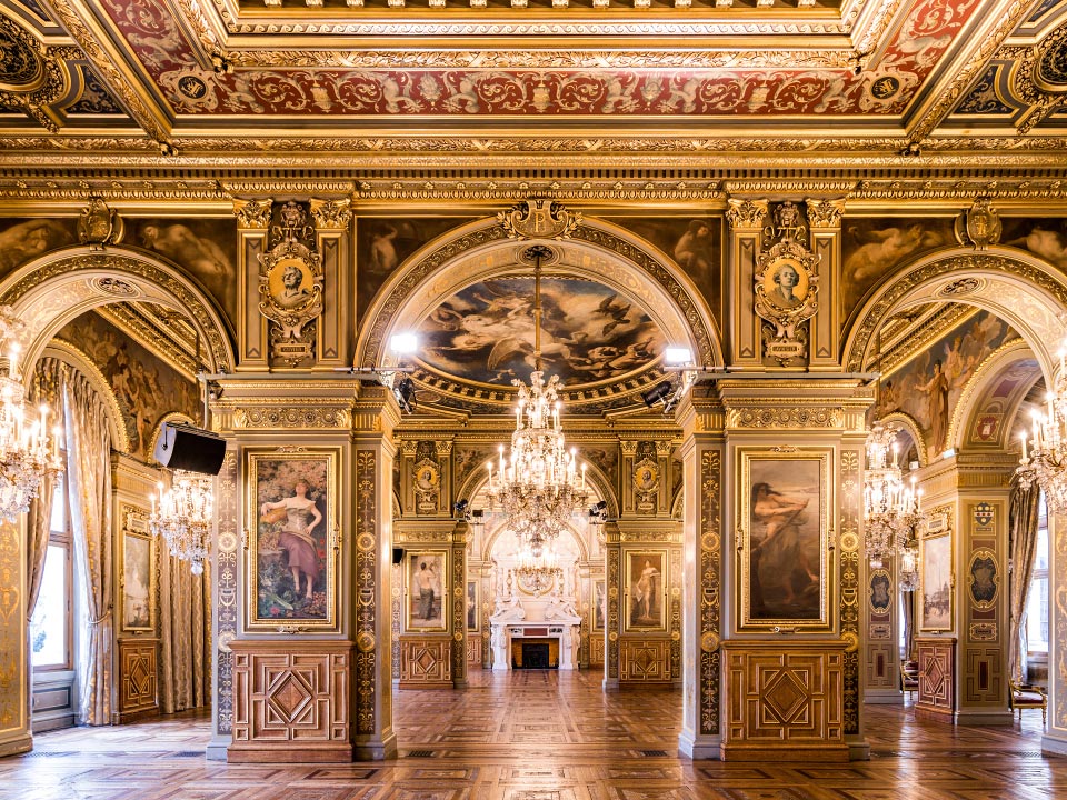 Salle des Arcades de l'Hôtel de Ville de Paris