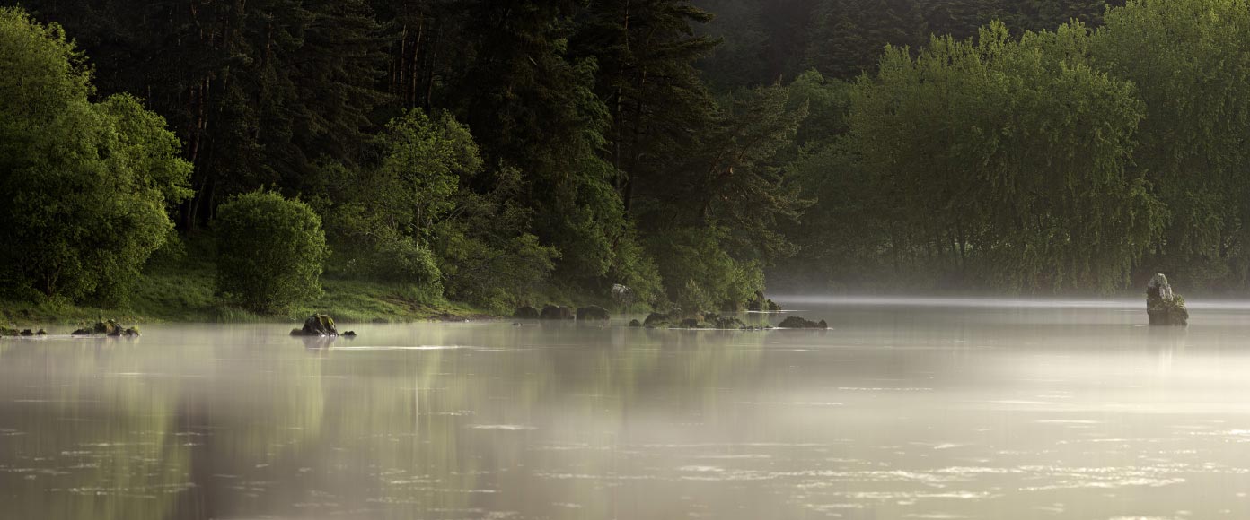 Lac de la  Cassière en Auvergne