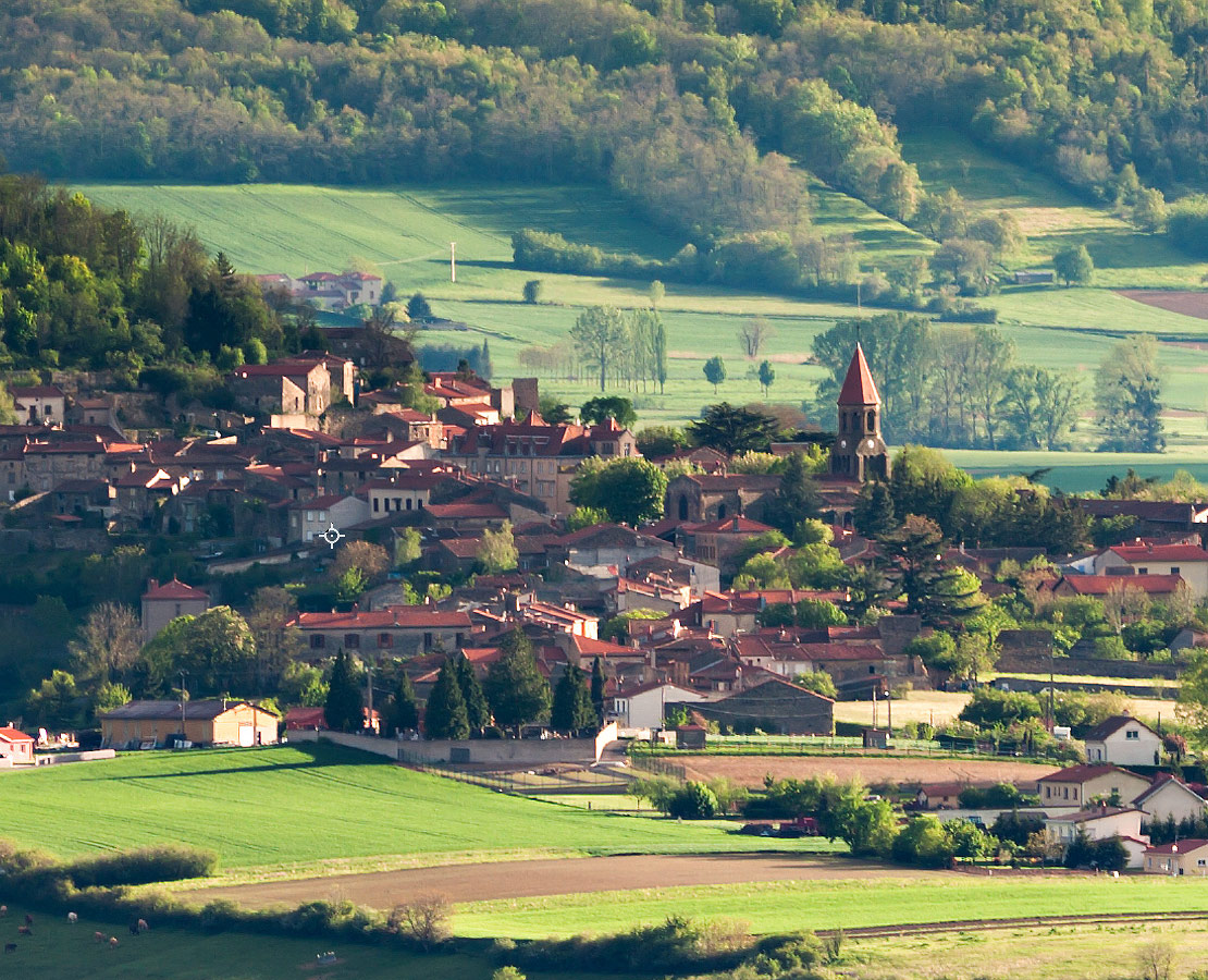 Village de Nonette près d'Issoire