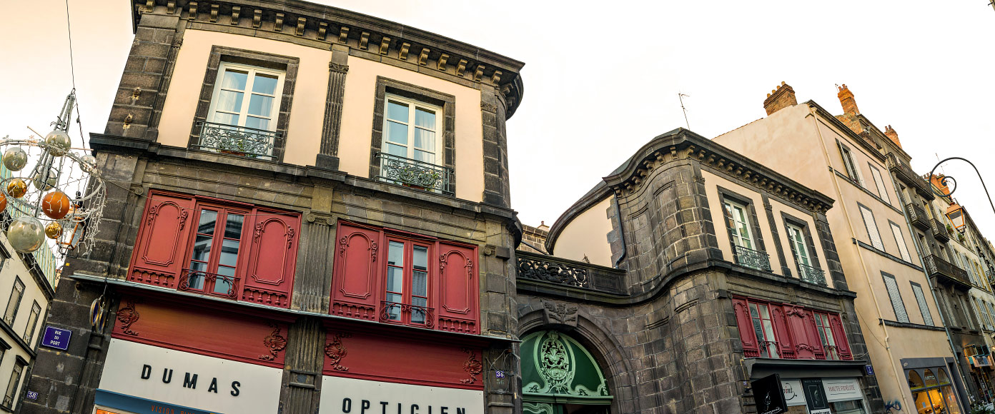 Hôtel Montrosier rue du Port à Clermont-Ferrand