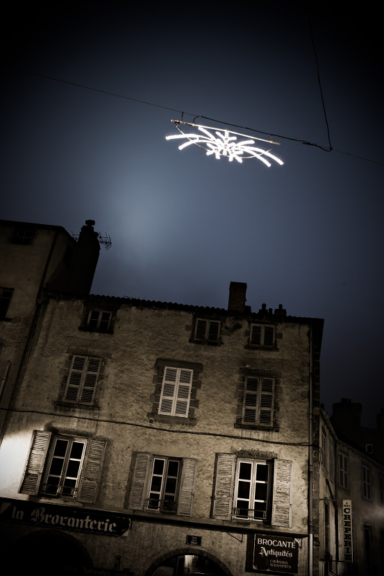 Place de la Treille de Clermont-Ferrand à Noël