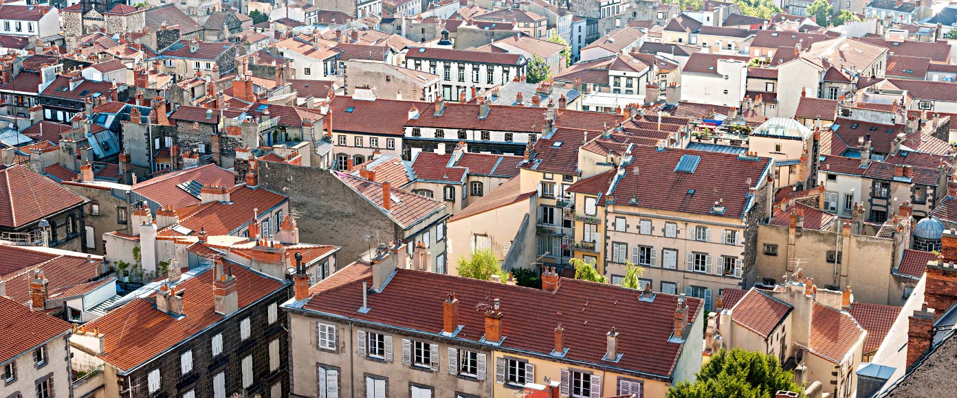 Toits du vieux Clermont-Ferrand