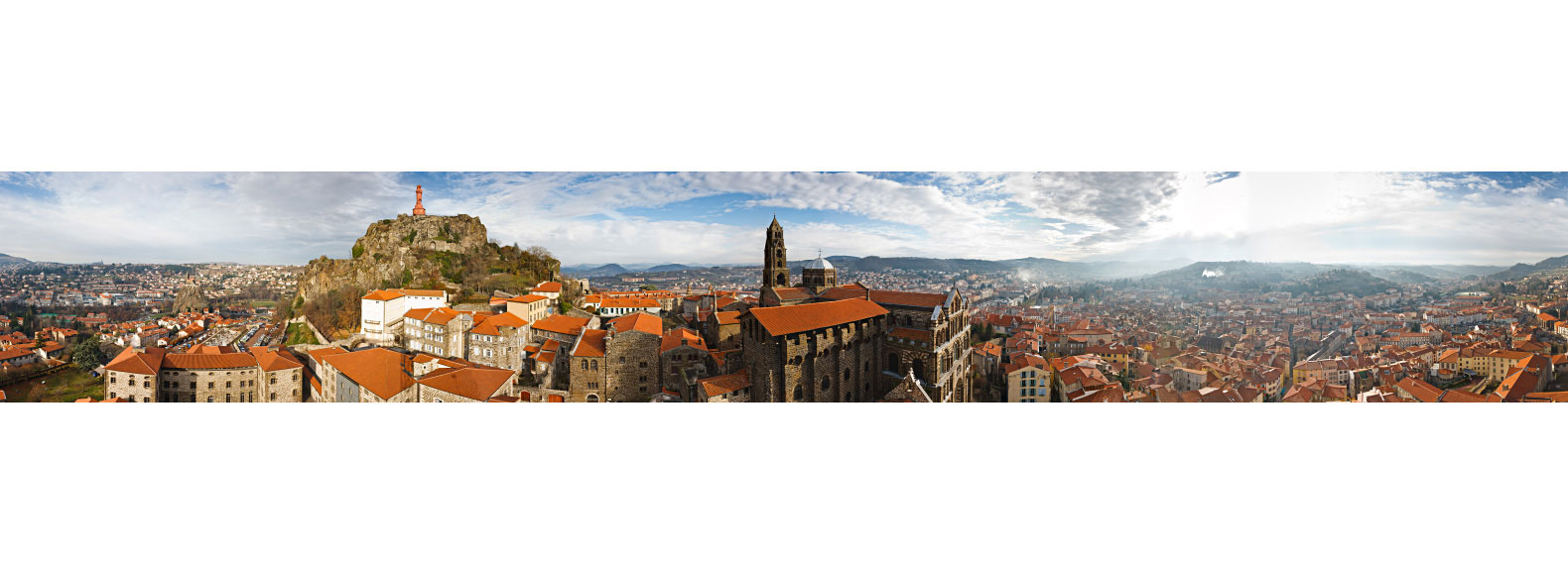 Panorama 360° du Puy-en-Velay - Photo panoramique du Puy en Velay sur 360°