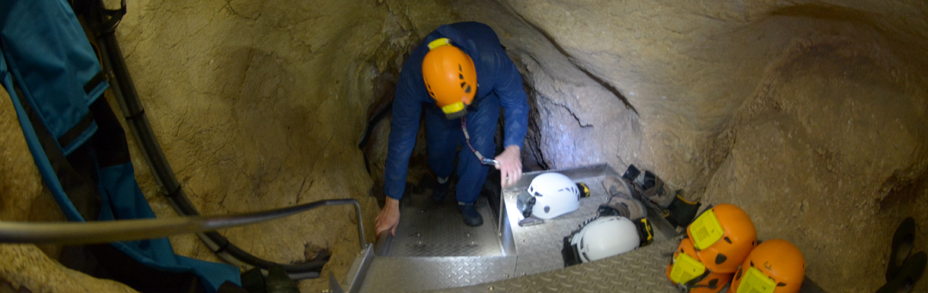 Sortie de la grotte Chauvet